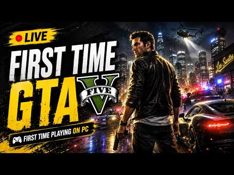 GTA V LIVE | First Time Playing on PC | Hindi Dhavu PC Gaming